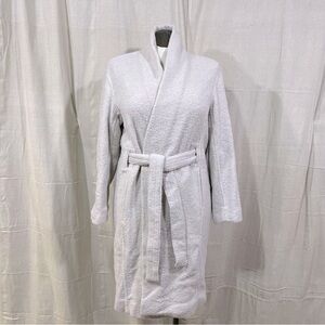 VINCE Belted Boucle Wrap Coat